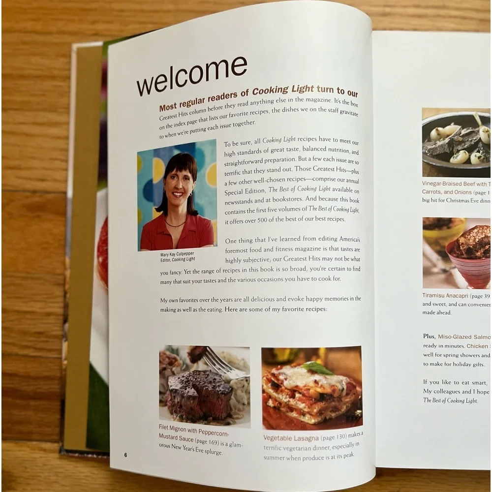 Oxmoor House Cooking Light Cookbook Over 500 Recipes With Photographs